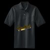 Heavyweight Cotton Pique Polo with Pocket Thumbnail