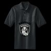 Heavyweight Cotton Pique Polo with Pocket Thumbnail