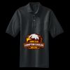 Heavyweight Cotton Pique Polo with Pocket Thumbnail
