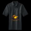 Heavyweight Cotton Pique Polo with Pocket Thumbnail