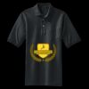 Heavyweight Cotton Pique Polo with Pocket Thumbnail