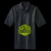 Heavyweight Cotton Pique Polo with Pocket Thumbnail