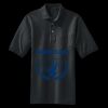 Heavyweight Cotton Pique Polo with Pocket Thumbnail