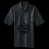 Heavyweight Cotton Pique Polo with Pocket Thumbnail