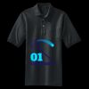 Heavyweight Cotton Pique Polo with Pocket Thumbnail