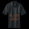 Heavyweight Cotton Pique Polo with Pocket Thumbnail