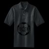 Heavyweight Cotton Pique Polo with Pocket Thumbnail