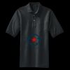 Heavyweight Cotton Pique Polo with Pocket Thumbnail