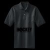 Heavyweight Cotton Pique Polo with Pocket Thumbnail