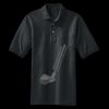 Heavyweight Cotton Pique Polo with Pocket Thumbnail