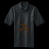 Heavyweight Cotton Pique Polo with Pocket Thumbnail