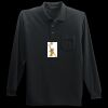 Long Sleeve Silk Touch Polo with Pocket Thumbnail