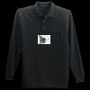 Long Sleeve Silk Touch Polo with Pocket Thumbnail
