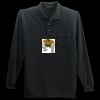 Long Sleeve Silk Touch Polo with Pocket Thumbnail