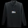 Long Sleeve Silk Touch Polo with Pocket Thumbnail