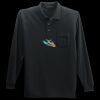Long Sleeve Silk Touch Polo with Pocket Thumbnail