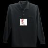 Long Sleeve Silk Touch Polo with Pocket Thumbnail