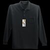 Long Sleeve Silk Touch Polo with Pocket Thumbnail
