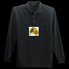 Long Sleeve Silk Touch Polo with Pocket Thumbnail