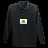 Long Sleeve Silk Touch Polo with Pocket Thumbnail