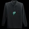 Long Sleeve Silk Touch Polo with Pocket Thumbnail