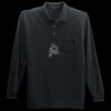 Long Sleeve Silk Touch Polo with Pocket Thumbnail
