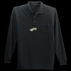 Long Sleeve Silk Touch Polo with Pocket Thumbnail