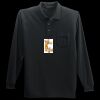 Long Sleeve Silk Touch Polo with Pocket Thumbnail