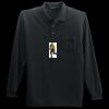 Long Sleeve Silk Touch Polo with Pocket Thumbnail