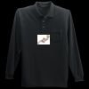 Long Sleeve Silk Touch Polo with Pocket Thumbnail