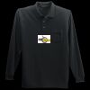 Long Sleeve Silk Touch Polo with Pocket Thumbnail