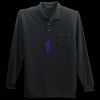 Long Sleeve Silk Touch Polo with Pocket Thumbnail