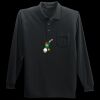 Long Sleeve Silk Touch Polo with Pocket Thumbnail