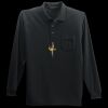 Long Sleeve Silk Touch Polo with Pocket Thumbnail