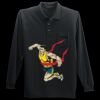 Long Sleeve Silk Touch Polo with Pocket Thumbnail
