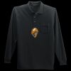 Long Sleeve Silk Touch Polo with Pocket Thumbnail