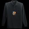 Long Sleeve Silk Touch Polo with Pocket Thumbnail