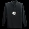 Long Sleeve Silk Touch Polo with Pocket Thumbnail