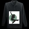 Long Sleeve Silk Touch Polo with Pocket Thumbnail