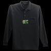 Long Sleeve Silk Touch Polo with Pocket Thumbnail