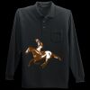 Long Sleeve Silk Touch Polo with Pocket Thumbnail