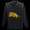 Long Sleeve Silk Touch Polo with Pocket Thumbnail