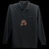 Long Sleeve Silk Touch Polo with Pocket Thumbnail