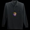 Long Sleeve Silk Touch Polo with Pocket Thumbnail