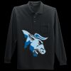 Long Sleeve Silk Touch Polo with Pocket Thumbnail