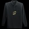 Long Sleeve Silk Touch Polo with Pocket Thumbnail