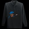 Long Sleeve Silk Touch Polo with Pocket Thumbnail