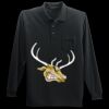 Long Sleeve Silk Touch Polo with Pocket Thumbnail