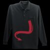 Long Sleeve Silk Touch Polo with Pocket Thumbnail