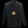 Long Sleeve Silk Touch Polo with Pocket Thumbnail